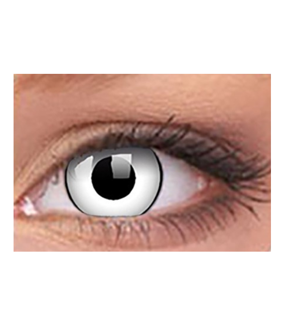 CRAZY LENS 1-DAY WHITE ZOMBIE