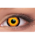 CRAZY LENS 1-DAY ORANGE WEREWOLF