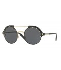 VERSACE PALE GOLD/BLACK